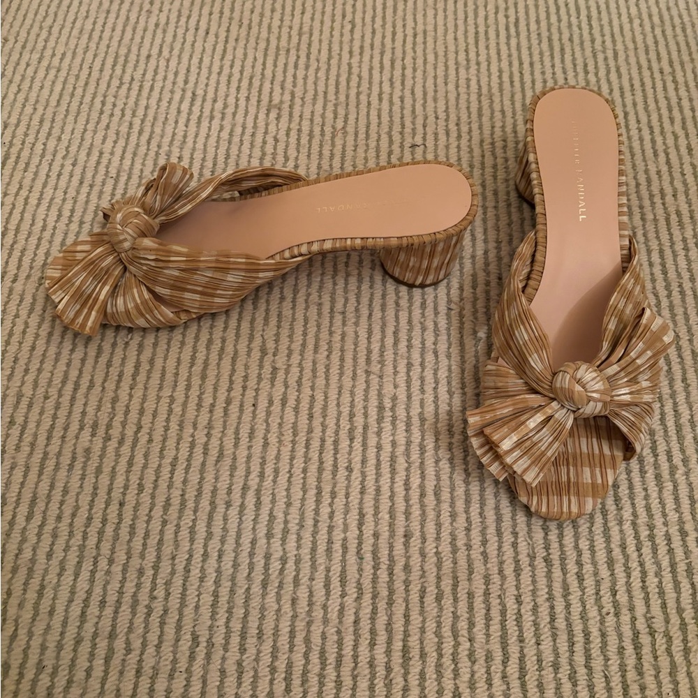 Loeffler Randall Gingham Heels - image 1